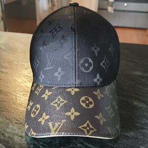 Luxury Black and Gold Designer Cap